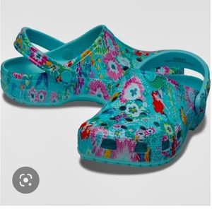 New limited edition Disney the little mermaid crocs size 7